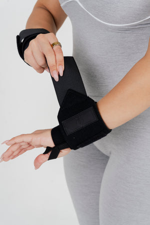 
                  
                    Load image into Gallery viewer, Black Peach Wrist Straps
                  
                