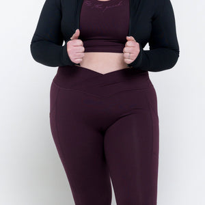 
                  
                    Load image into Gallery viewer, Kimmy Crop Zip Up Jacket
                  
                